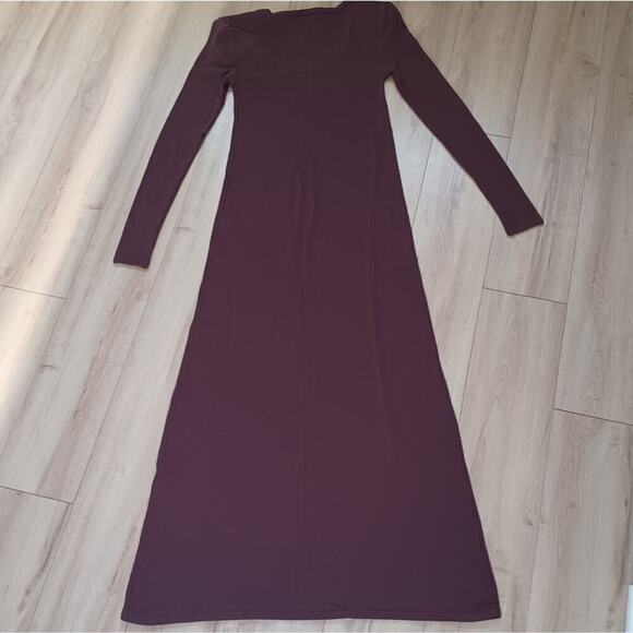 NWT Zara Bodycon Maxi Dress Spiced Apple S - Picture 6 of 11